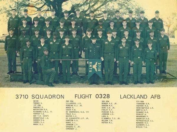 1976,LacklandAFB,Squadron 3710, Flight 0328