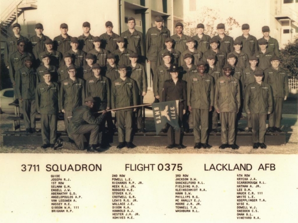1976,LacklandAFB,Squadron 3711, Flight 0375