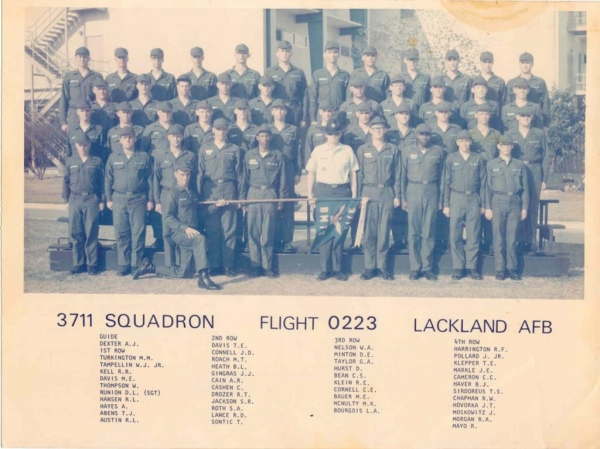 1976,LacklandAFB,Squadron 3711, Flight 0223