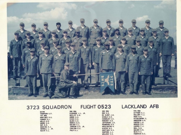 1976,LacklandAFB,Squadron 3723, Flight 0523