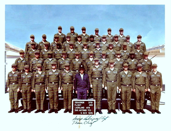 1976,Lackland AFB,Squadron 3701,Flight 483