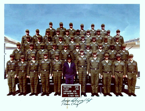 1976,Lackland AFB,Squadron 3701,Flight 483