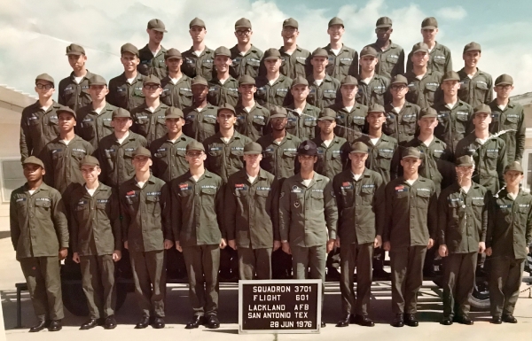 1976,Lackland AFB,Squadron 3701,Flight 601