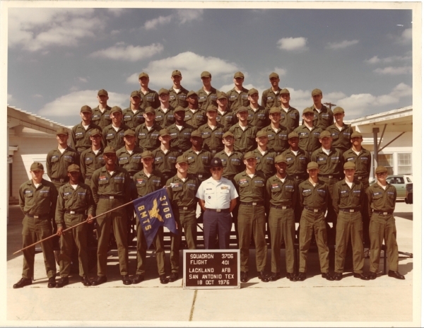 1976,Lackland AFB,Squadron 3706,Flight 401,front