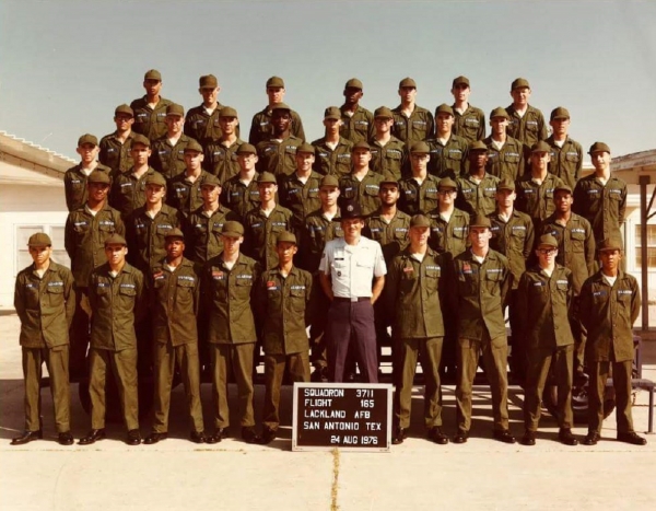 1976,Lackland AFB,Squadron 3711,Flight 165