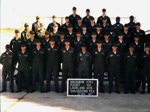 1977,LacklandAFB,Squadron 3701, Flight 114