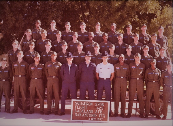 1977,Lackland AFB,Squadron 3706,Flight 425