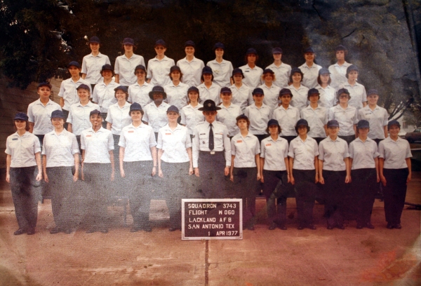 1977,Lackland AFB,Squadron 3743,Flight W060