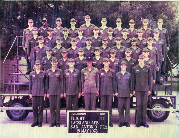 1978, Lackland AFB, Squadron 3702, Flight 369