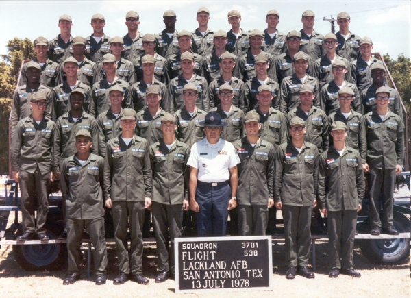1978,LacklandAFB,Squadron 3701, Flight 538