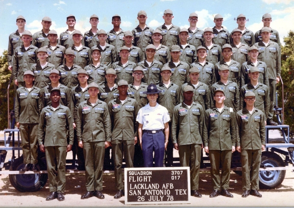1978,LacklandAFB,Squadron 3707, Flight 017