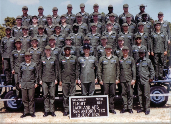 1978,LacklandAFB,Squadron 3708, Flight 521