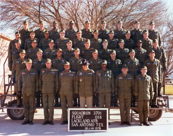 1978,Lackland AFB,Squadron 3701,Flight 18