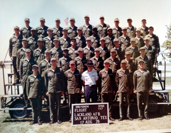 1978,Lackland AFB,Squadron 3702,Flight 117