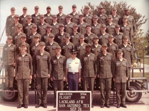 1978,Lackland AFB,Squadron 3704,Flight 291