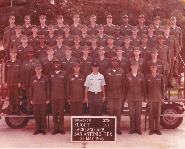 1978,Lackland AFB,Squadron 3704,Flight 397