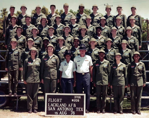 1978,Lackland AFB,Squadron 3706,Flight W-208