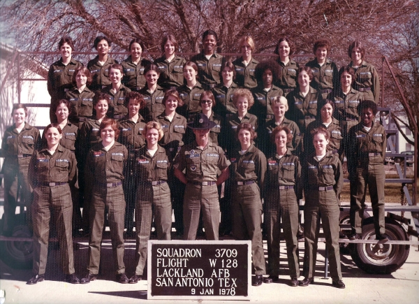 1978,Lackland AFB,Squadron 3709,Flight W128