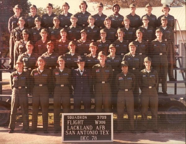 1978,Lackland AFB,Squadron 3709,Flight W306