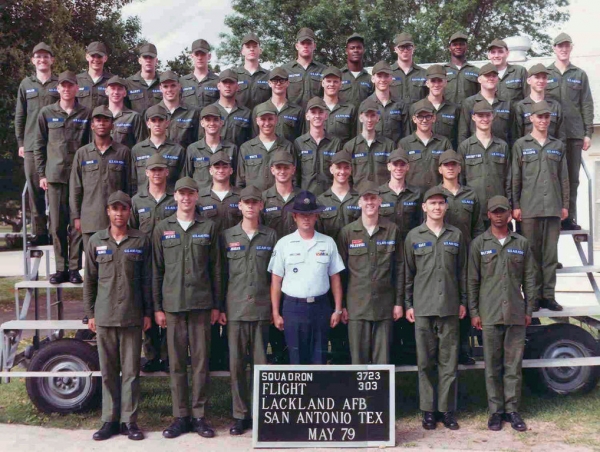 1979,LacklandAFB,Squadron 3723, Flight 303