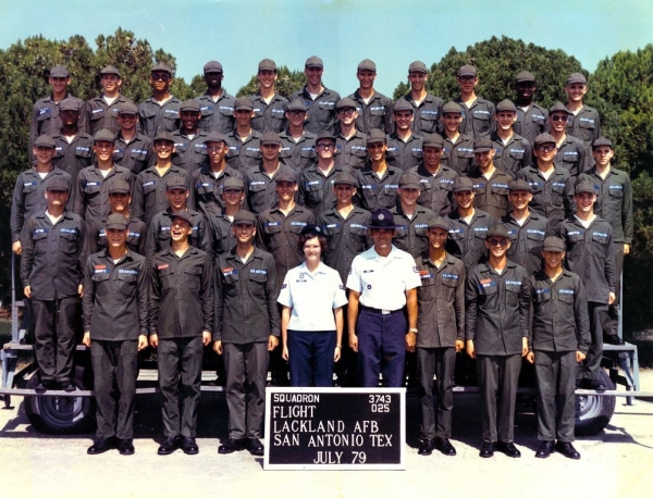 1979,LacklandAFB,Squadron 3743, Flight 025
