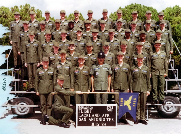 1979,Lackland AFB, Squadron 3743,Flight 509