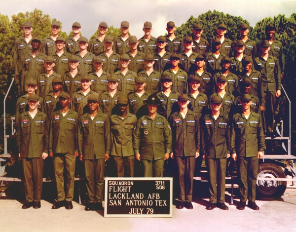 1979,Lackland AFB,Squadron 3711,Flight 506