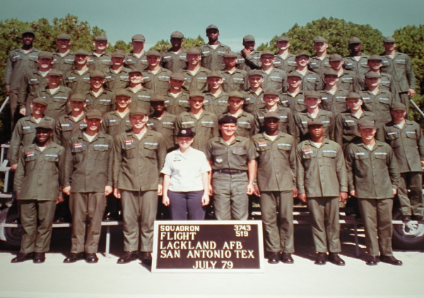 1979,Lackland AFB,Squadron 3743,Flight 519