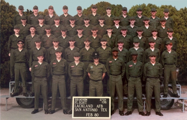 1980,LacklandAFB,Squadron 3701, Flight 135