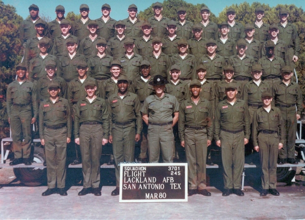 1980,LacklandAFB,Squadron 3701, Flight 245