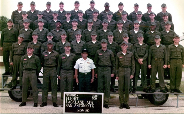 1980,LacklandAFB,Squadron 3702, Flight 500
