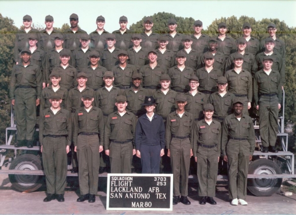 1980,LacklandAFB,Squadron 3703, Flight 253