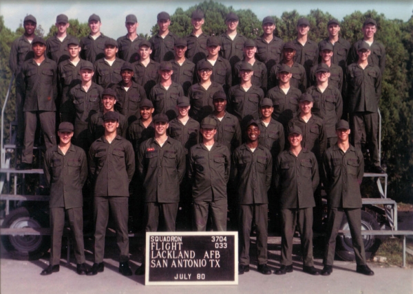 1980,LacklandAFB,Squadron 3704, Flight 033
