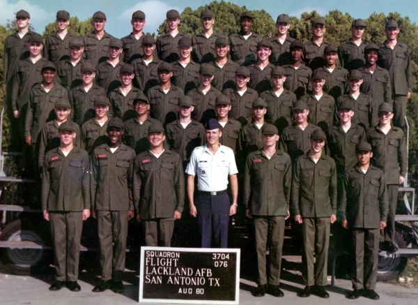 1980,LacklandAFB,Squadron 3704, Flight 076
