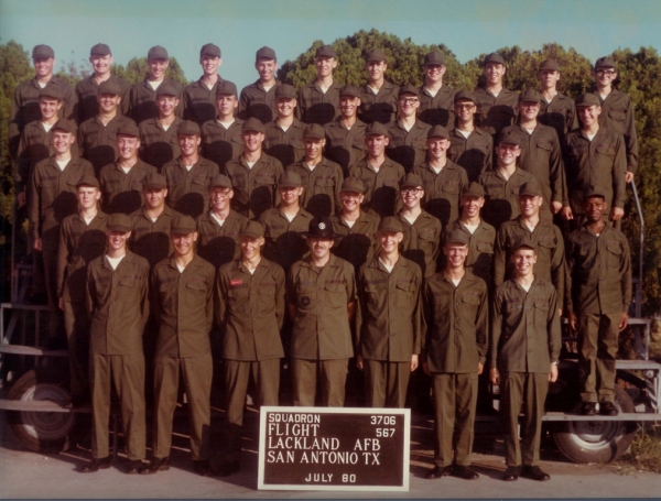 1980,LacklandAFB,Squadron 3706, Flight 567