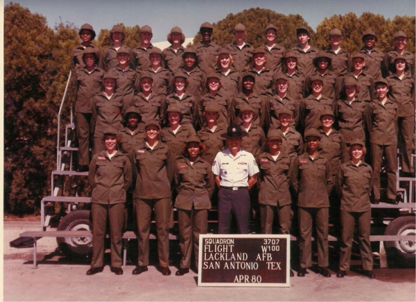 1980,LacklandAFB,Squadron 3707, Flight 100