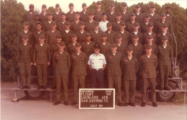 1980,LacklandAFB,Squadron 3723, Flight 551