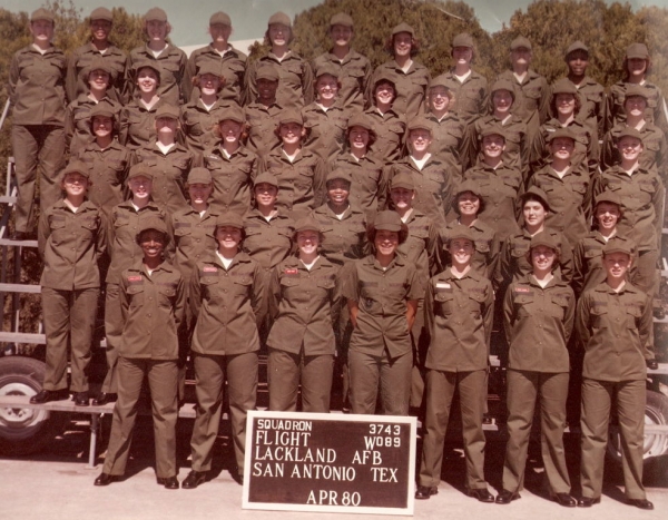 1980,LacklandAFB,Squadron 3743, Flight W-089
