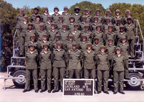 1980,LacklandAFB,Squadron 3743, Flight W-090