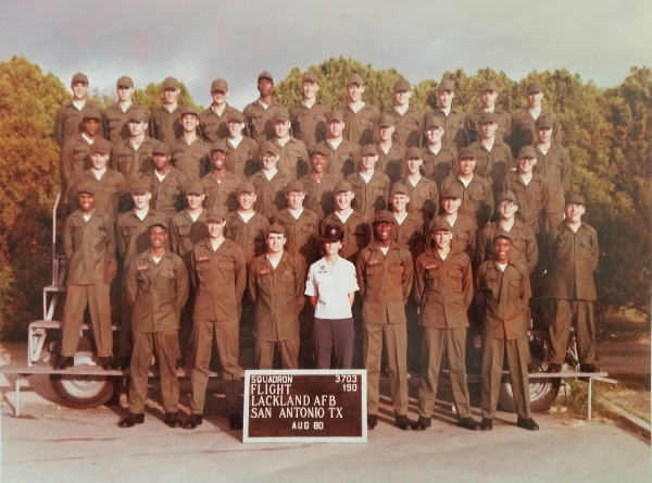 1980,Lackland AFB,Squadron 3703,Flight 190
