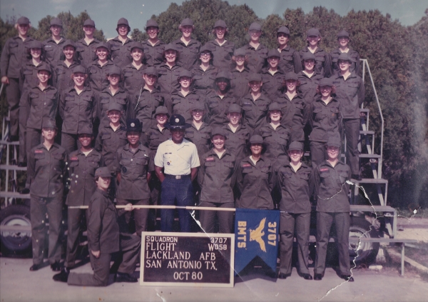 1980,Lackland AFB,Squadron 3707,Flight W058