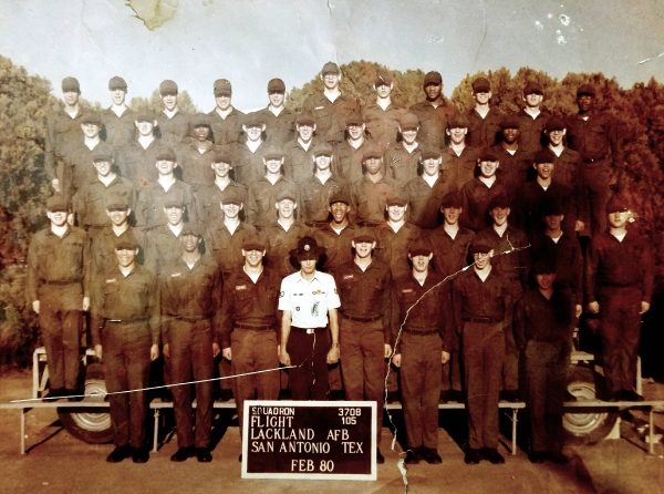 1980,Lackland AFB,Squadron 3708,Flight 105