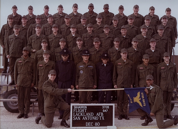 1980,Lackland AFB,Squadron 3709,Flight 647