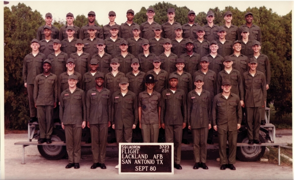 1980,Lackland AFB,Squadron 3723,Flight 231