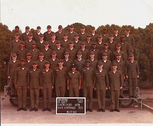 1980,Lackland AFB,Squadron 3723,Flight 367