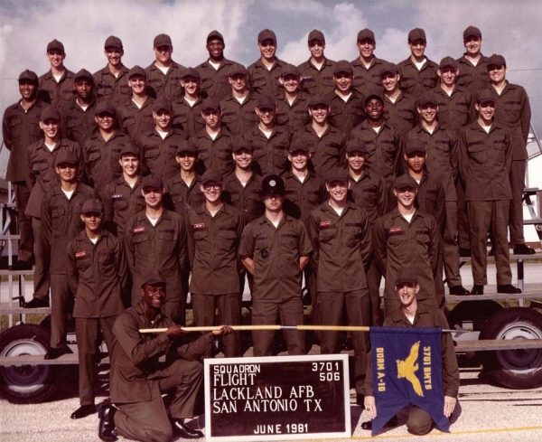 1981,LacklandAFB,Squadron 3701, Flight 506