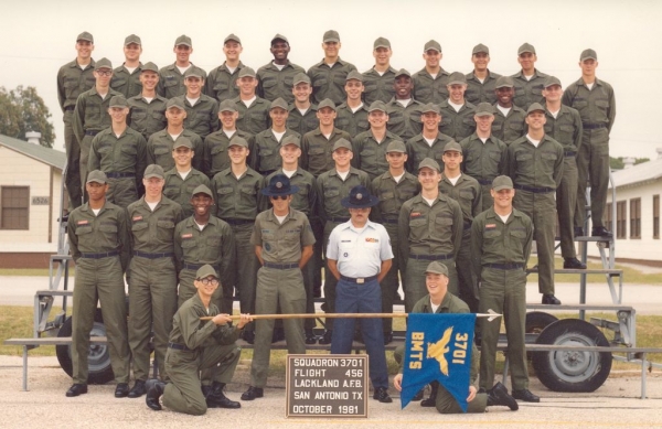 1981,LacklandAFB,Squadron 3701, Flight 456