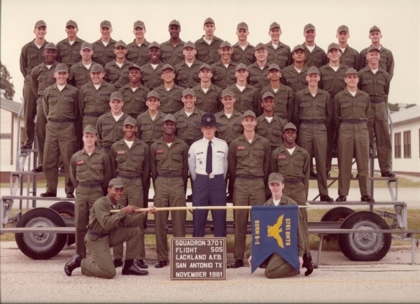 1981,LacklandAFB,Squadron 3701, Flight 505