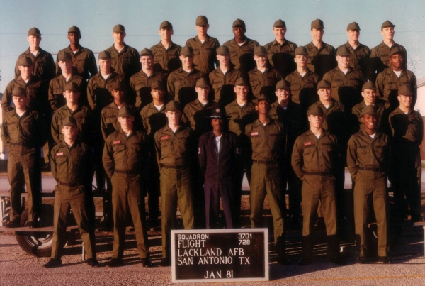 1981,LacklandAFB,Squadron 3701, Flight 728