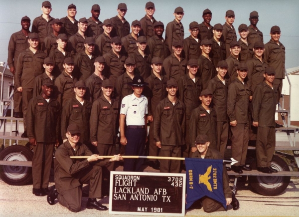 1981,LacklandAFB,Squadron 3702, Flight 432